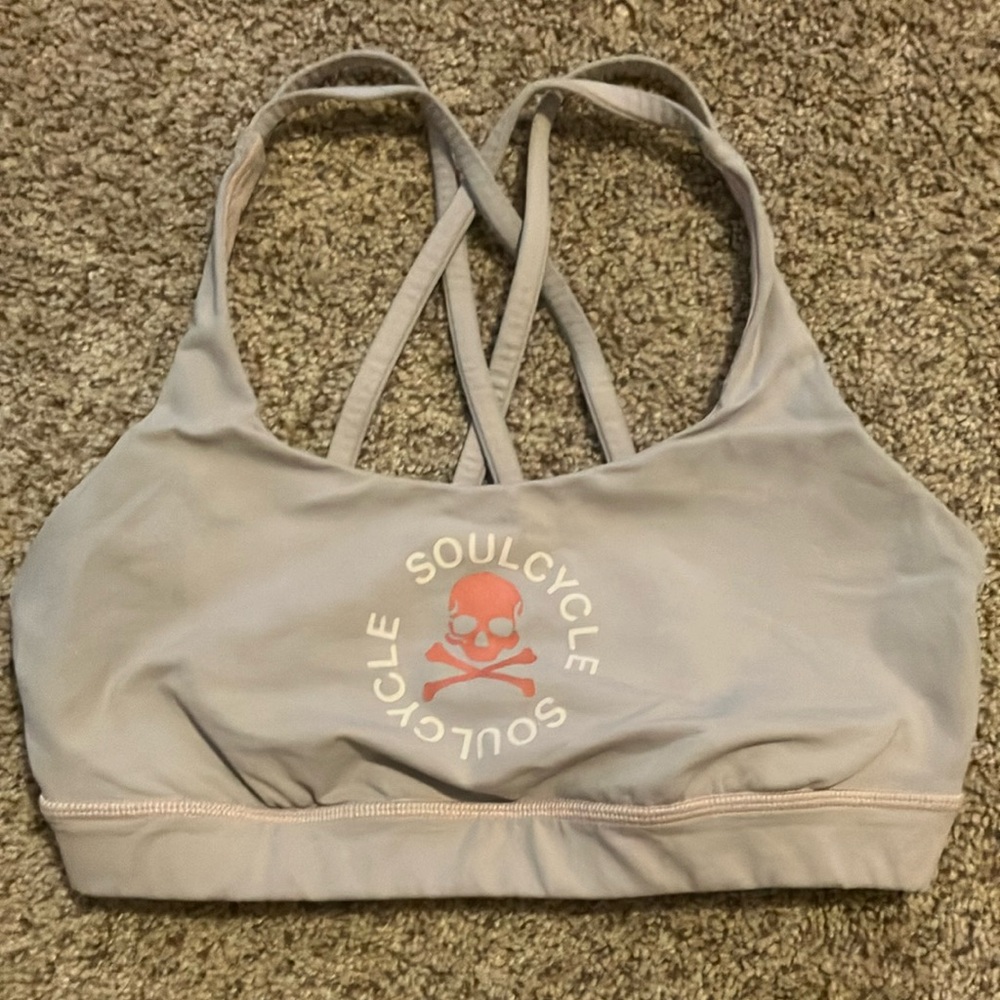 Lululemon x SoulCycle Energy Strappy Sports Bra Size 6